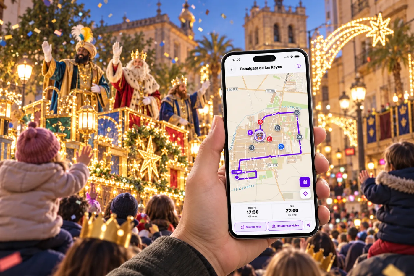 Cabalgata de Reyes · Puebla de la Calzada