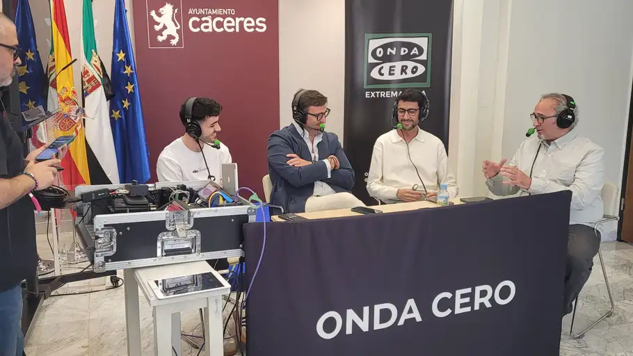 LiveMap participa en el especial de Semana Santa de Cáceres de Onda Cero