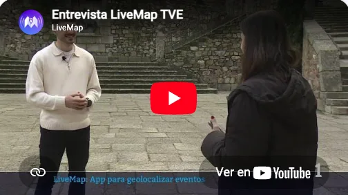 LiveMap en el Telediario de TVE